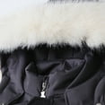 thumbnail image 4 of Hotiary Baby Clothes Boys and Girls Winter Patchwork Contrasting Ski Suits Lightweight Warm Hooded Jumpsuits for 9M-3T Infant Toddler, 4 of 9