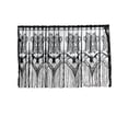 thumbnail image 2 of Miwamany Halloween Lace Short Curtain, Black Bat Spider Web Sheer Valance, Gothic Window Treatment for Kitchen Bedroom Living Room Home Party Decor, 2 of 7
