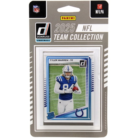 NFL 2025 Donruss Football Indianapolis Colts Trading Card Team Set
