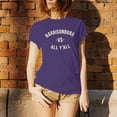 thumbnail image 3 of Harrisonburg Vs All Y'all Mens T-Shirt - Medium - Purple, 3 of 6