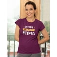 thumbnail image 2 of You're Killin' It Mama! T-Shirt Women -Smartprints Designs, Female 5X-Large, 2 of 4