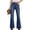 A-Dark Blue, variant on EMMIOL Women's Mid-High Waist Stretchy Flare Jeans Light Wash Bell Bottom Denim Pants Y2K Trendy Vintage Jeans
