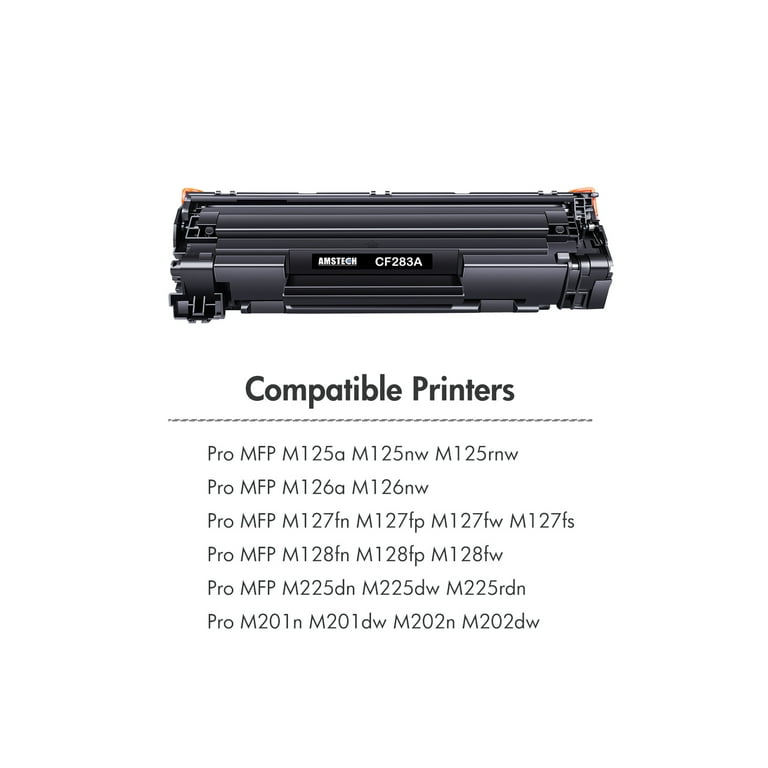 Alphaink 3 Toner Compatibili 83A 83X CF283A 283X CF283X Per HP Laserjet Pro M126A M126nw M128fn