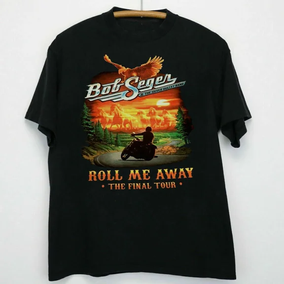 Bob Seger Final Tour Concert T-Shirt Rock Fan Gift