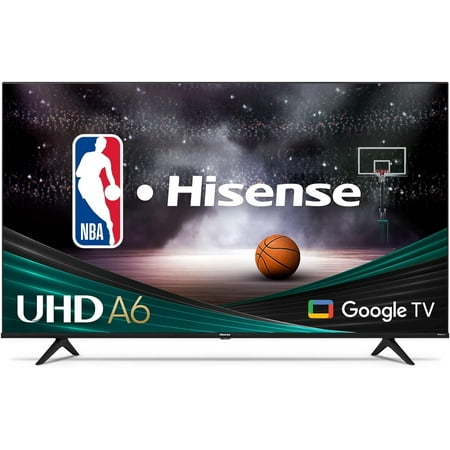 Hisense 43-Inch Class A6 Series Dolby Vision HDR 4K UHD Google Smart TV (43A6H)