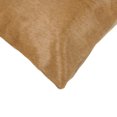 thumbnail image 2 of Natural Torino Geneva Neutral Cowhide Pillow | 2-Pack | 18"x18", 2 of 2
