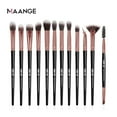 thumbnail image 1 of Maange-Juego de brochas de maquillaje, 12 piezas, herramientas de maquillaje, sombra de ojos, corrector, mezcla, labios, para principiantes, 1 of 4