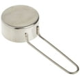 thumbnail image 4 of , Inc. 1/3 Stainless Steel Measuring Cup, Silver, 4 of 5