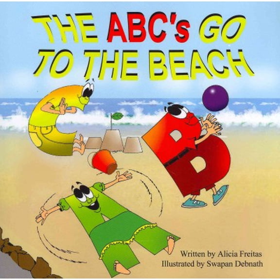 The ABC's Go to the Beach (Paperback)