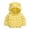 Yellow, variant on FAIWAD Boys Girls Winter Coat Puffer Hooded Jacket Zip up Quilted Outerwear for School Outdoor