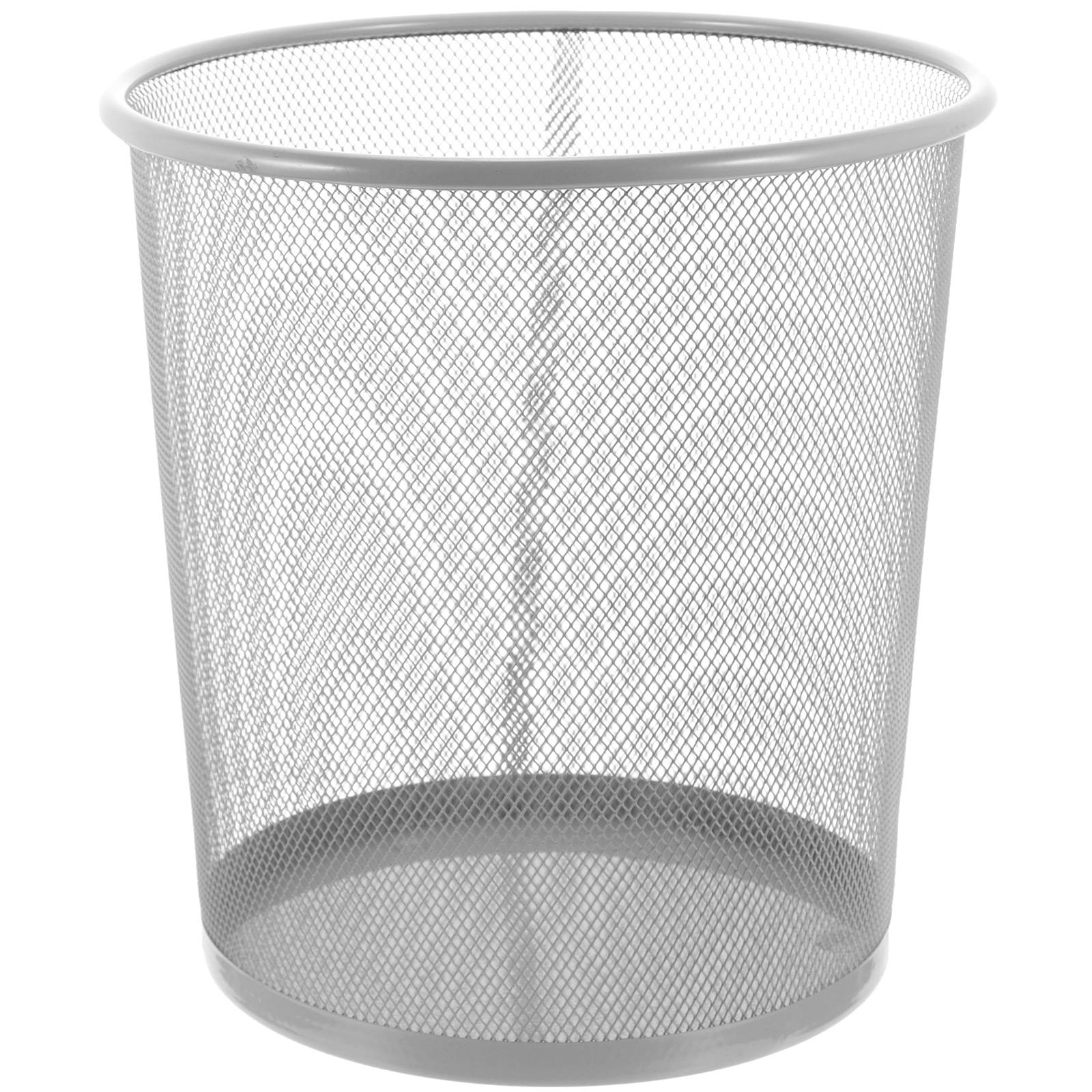 Trash Can Metal Garbage Can Simple Style Garbage Bucket for Bathroom