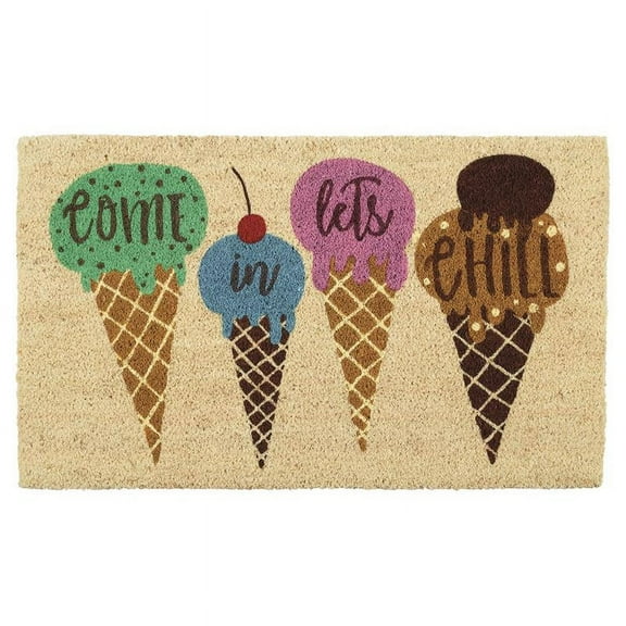 Design Imports CAMZ11790 18 x 30 in. Lets Chill Doormat