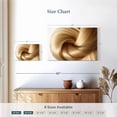 thumbnail image 4 of Elephant Stock Donut Style Hair Bun Wall Art - Horizontal Canvas Wall Art - Living Room Wall Decor - Fashion And Beauty Canvas - Yellow And Brown Decor - 12" x 8", 4 of 8