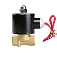 thumbnail image 5 of U.S. Solid Electric Solenoid Valve Direct Acting VITON Seal Normally Closed AC 24V Brass 3/8 inch, 5 of 6