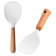 thumbnail image 5 of 2pcs Silicone Rice Scooper with Wooden Handle Kitchen Accessory Rice Spatula, 5 of 5