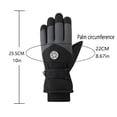 thumbnail image 2 of Lunxisen 4 Pcs Winter Gloves Women Men, Thermal Ski Gloves for Cold Weather with Warm, Waterproof, Touchscreen for Running, Skiing, 2 of 8