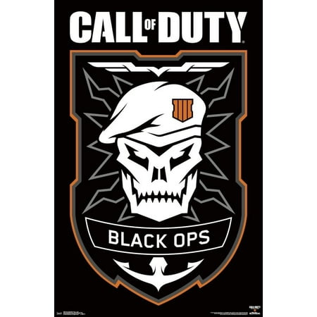Call of Duty Black Ops 4 - Logo Poster Print - Walmart.com