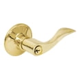 thumbnail image 1 of Manija Tubular Curv Función Baño Acabado Latón Brillant Lock Lock 19MA, 1 of 3