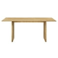 thumbnail image 5 of Modway Amistad 72" Rectangular Modern Wood Dining Table in Oak, 5 of 10