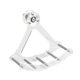 thumbnail image 4 of Juguete para pájaros con rueda silenciosa para animales pequeños, regalo de inteligencia, juguete de enriquecimiento, rompecabezas, jaula, accesorios Palo de metal S, 4 of 10