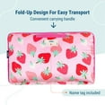 thumbnail image 4 of Wildkin Velour Nap Mat for Toddler Boys and Girls (Strawberry Patch), 4 of 8