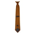 thumbnail image 4 of Jacob Alexander Men's Woven Subtle Mini Squares Pre-Tied Clip-On Neck Tie - Vegas Gold, 4 of 8