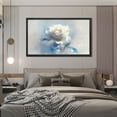 thumbnail image 4 of Flower Wall Art White Rose Rustic Landscape Floral Canvas Art Wall Decor For Bedroom Livingroom Office, 4 of 8