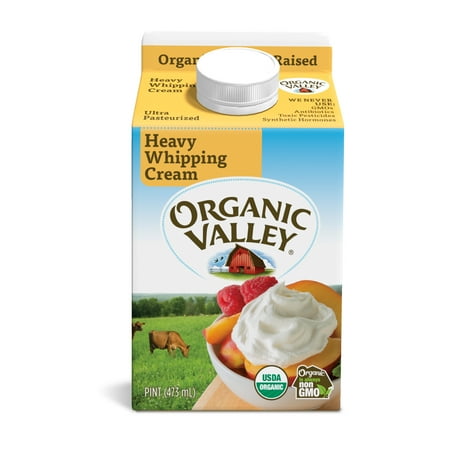 ORGANIC VALLEY, ORGANIC PASTURE-RAISED HEAVY WHIPPING CREAM