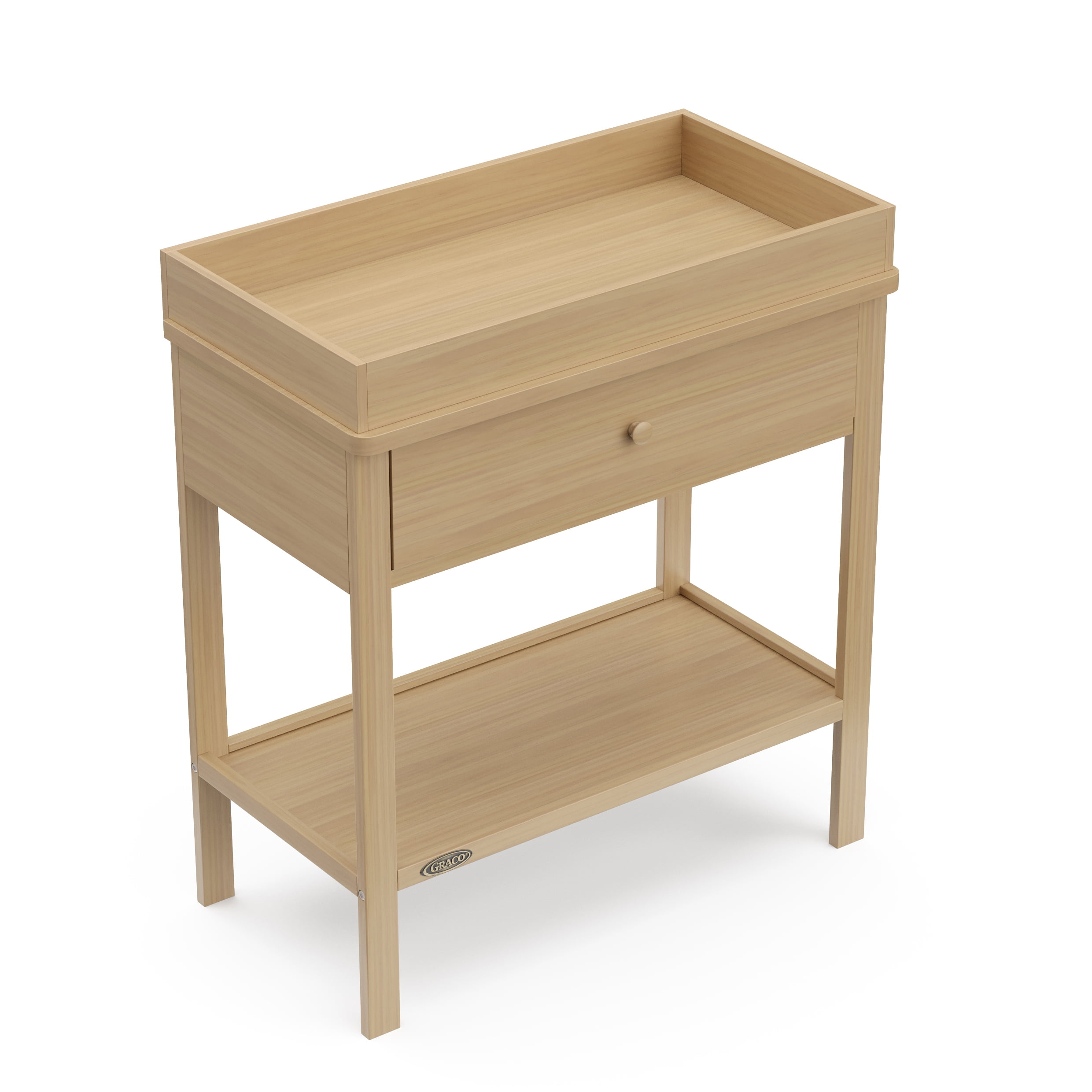 Graco Storage Infant Changing Table, Driftwood