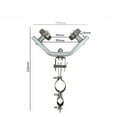 thumbnail image 5 of RuiJiao Heavy-Duty Pulley Suspension System with Flat Steel Cable and Angle Iron - Efficient Pulley Assembly for Lifting and Hoisting Operations, Ideal for Construction and Workshop Use, 5 of 5
