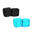 thumbnail image 2 of 4 Vendas De Box 5metro+protectores Bucales+vendaje Deportivo Negro/Azul celeste, 2 of 3