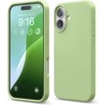 thumbnail image 1 of KOMI Compatible with iPhone 16 Pro Max Case, Premium Liquid Silicone Case, Full Body Protective Cover, Shockproof, Slim Phone Case, Anti-Scratch Soft Microfiber Lining, 6.9 inch Pastel Green, 1 of 5