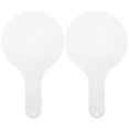 thumbnail image 1 of 2Pcs Handheld White Board Dry Erase Paddle Students Answer Paddle Wooden Whiteboard, 1 of 8