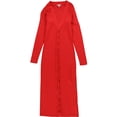thumbnail image 1 of GUESS Womens Celia Sweater Dress, red, L, 1 of 2