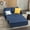 Blue, variant on EJC Multifunctional 3 - in - 1 Sleeper Chair Sofa with Storage All - Age - Friendly, Ideal for Indoor & RV Use - Flannel, Pink