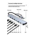 thumbnail image 4 of 7 In 1 Docking Station Usb-c Aluminium Charging Usb 3.0 Hdmi Compatible Pd/tf Card, 4 of 5