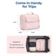 thumbnail image 5 of para Maquillaje con Gancho para Colgar, Organizador, Gran Capacidad, Color Rosa., 5 of 7