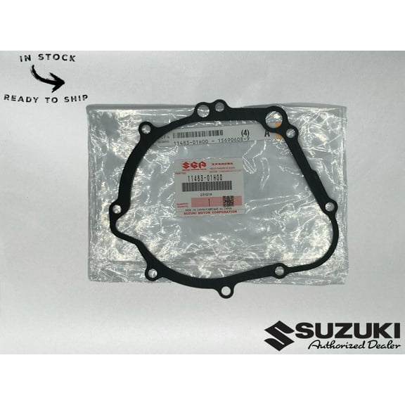 Suzuki Genuine OEM Left Crankcase Cover Gasket 11483-01H00