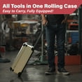 thumbnail image 6 of 515-Piece Tool Set with Rolling Toolbox, Aluminum Trolley Case for Home, DIY Projects, Garden & General Maintenance, 6 of 9