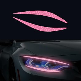Pink LED Car Sign Light – USB-Powered, With Suction Cups For Windshield, Bumper, Or Window
