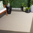 thumbnail image 2 of SAFAVIEH Terrace Wight Geometric Indoor/Outdoor Area Rug, Beige/Ivory, 6'7" x 6'7" Square, 2 of 16