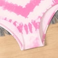 thumbnail image 2 of Cut Out One Piece Swimsuits for Girls Fashion Printed Bathing Suit High-Cut Quick-Dry Beach Swimwear Pink 14-15 Years, 2 of 8