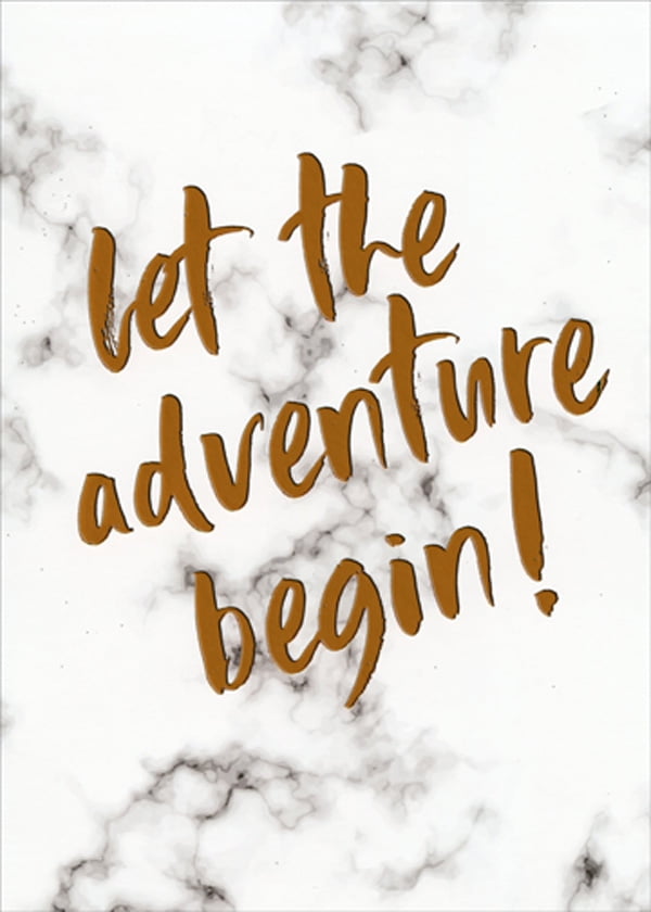 Sudbury Studio Let The Adventure Begin Retirement Congratulations Card