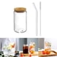 thumbnail image 5 of Taza de té de burbujas transparente, vasos para beber con , lata de cerveza, vaso reutilizable para beber, vasos para cóctel, 500ml Macarena tazas de té de burbujas, 5 of 8