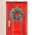 thumbnail image 5 of 12'' Lavender Wreath for Front Door Artificial Floral Wreath for indoor and outdoor Hanging Garland for, 5 of 8