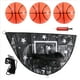 thumbnail image 4 of Juego de de Baloncesto con Trampolín, Mini de Baloncesto para Niños, Impermeable, Protector Solar, Accesorio de Baloncesto, Color Negro., 4 of 5