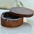thumbnail image 4 of Vinta Carving Ashtray With Lid Detachable Simple Rate, 4 of 4