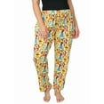 thumbnail image 2 of Women's Plus Size Disney Winnie The Pooh Eeyore Pajama Pants Loungewear Yellow, 2 of 6