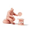 thumbnail image 2 of Figura en miniatura a escala 1/64, accesorio realista para proyectos de bricolaje en micropaisajes. 22 cm, 2 of 9
