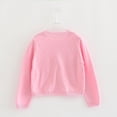 thumbnail image 2 of Baby Girls Long Sleeve Shawl Cardigan Knit Sweater Toddler Bolero Shrug Button Closure Spring Summer Dress Cover Up, 2 of 9